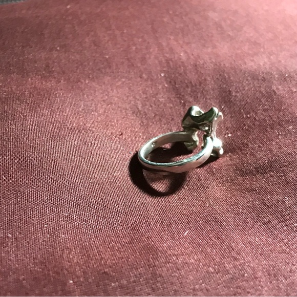 Sterling Silver Free Form Ring Size 7 - Picture 11 of 16